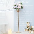 thumbnail image 7 of 2 Pcs 42in Elegant Wedding Centerpieces Flower Arrangement Stand, Tall Flower Crystal Centerpiece Stand with Chandelier Crystal Beads for Anniversary,Party,Wedding Reception Center Dcor, 7 of 7