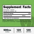 thumbnail image 5 of Primal Ox Bile (120 Capsules, 500 MG per Serving) - Gluten-Free, Non-GMO, Third-Party Tested, 5 of 5