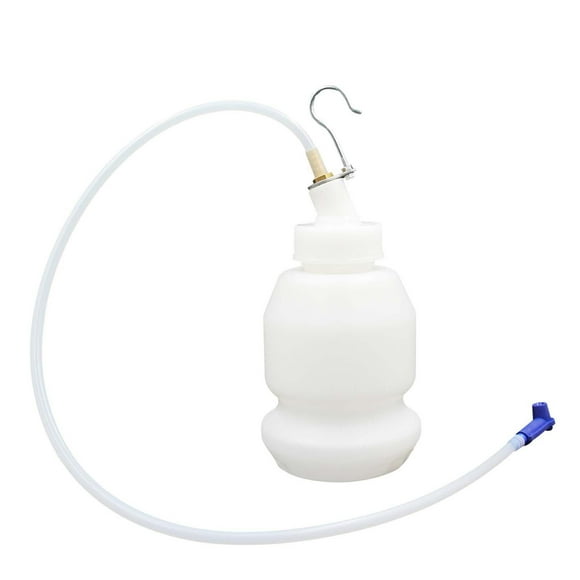 Botella para purgar frenos,Tubo para botella de depósito de líquido de purga de frenos de 1 l,Juego de herramientas para purgar líquido de frenos Kit de cambio de aceite,Juego de cambio de