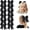 Black, variant on 12 Pack 8 Large Navy Blue Cheer Bows for Girls – Satin Hair Bows with Elastic Bands for Cheerleading, Sports, School & Daily Wear