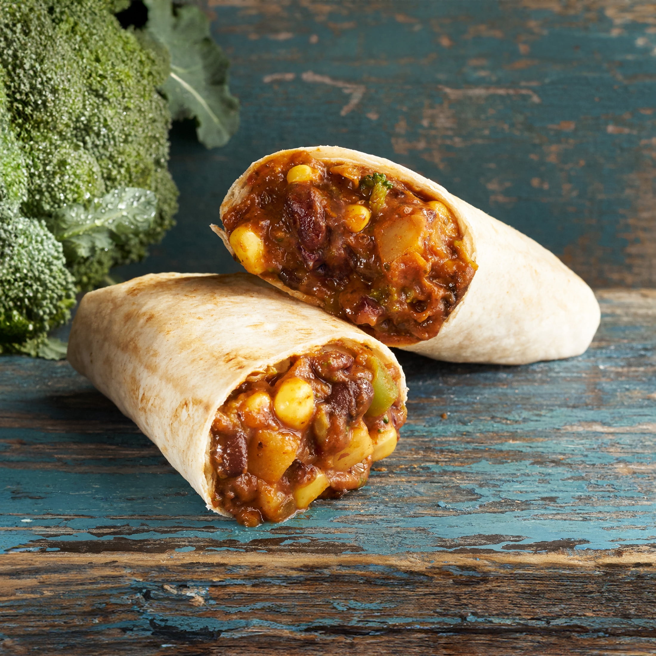 Amy's Frozen Meals, Black Bean Burrito, Microwave Meals, 6 oz