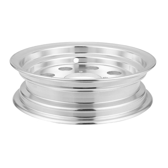OUNONA Motorcycle Aluminum Alloy Front Wheel Rim Replacement Part Lightweight Durable Plated Silver Finish