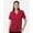 Classic Red, variant on CORE365 CE108W Women's Nova Performance Pique Polo-Black-S