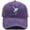 Purple, variant on VLOOCKLW Baseball Cap Women Hand Embroidered Flower Design Adjustable Sun Hat Casual Outdoor Daily Wear Breathable Fashion Caps