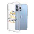 thumbnail image 2 of WIRESTER Transparent Soft Gel TPU Clear Case Slim Protective Cover for Apple iPhone 13 Pro Max 6.7" 2021, Good Friends Are Like Stars You Don't Always See Them But You Know They're Always There, 2 of 3