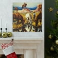 thumbnail image 5 of Herd of Grazing Horses - Canvas, 5 of 10