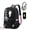 Black, variant on Starry Sky USB Rechargeable Travel Backpack
