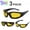 28703730-Yellow, variant on 3 Pack Motorcycle Riding Glasses Sports Goggles Wind Resistant Eye Protection Cycling Sunglasses for Men Women with Interchangeable Lenses