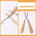 thumbnail image 6 of NIAIZEK 6-Piece Wig Repair Tool Kit with Khaki Handle for Crochet, Latch Hook, Hair Styling and Maintenance, 6 of 8