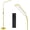 Gold, variant on Floor Lamp, Bright 15W Floor Lamps for  Room with 1H Timer, Stepless Adjustable 3000K-6000K Colors & Brightness Standing Lamp with Remote & Touch Control Reading Floor Lamps-Golden
