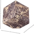 thumbnail image 2 of Meridina Furniture Block Cherry Marble Decorative Cube, 2 of 5