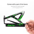 thumbnail image 4 of Multifunctional Bike Water Bottle Cage Plastic Water Drink Holder Rack Outdoor Bottle Holder Cages with Two Tire Levers, 4 of 8