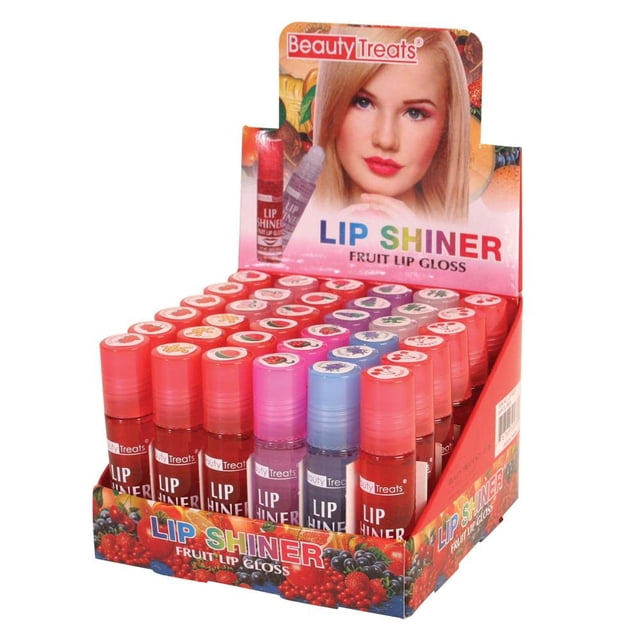 Beauty Treats Lip Shiner Brillo de labios roll-on de frutas (36 PCS)