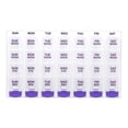 thumbnail image 2 of Ezy Dose Weekly (7-Day) Pill Organizer, 4 Times a Day, Push Button, Pop-Out Travel Compartments, 2 of 4