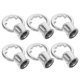 thumbnail image 1 of 6 ganchos de anillo con rosca M10 de alta resistencia para colgar lámparas colgantes, accesorios de metal para lámparas de araña y de techo., 1 of 4