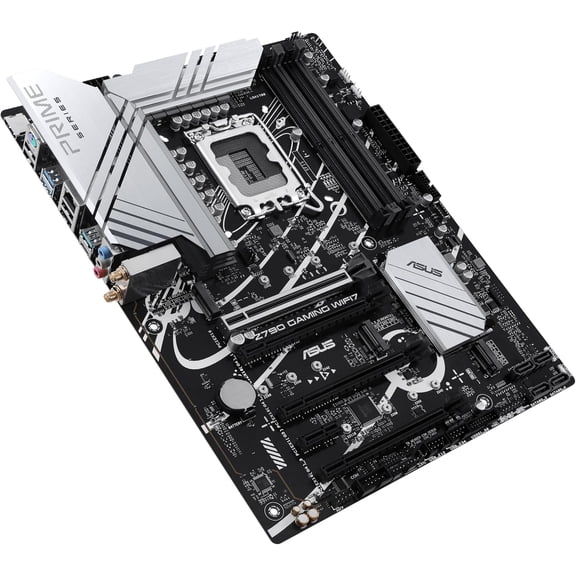 Pre-Owned ASUS Z790 GAMING WIFI7 (LGA 1700) ATX motherboard with PCIe 5.0, three M.2 slots, 14+1 DrMOS, DDR5, Realtek 1Gb LAN, HDMI TM, USB 3.2 Gen 2x2 Type-C, front USB 3.2 Gen 1 Type-C