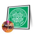 thumbnail image 2 of Diamond Drill Celtic Football Logo 5D Kits de pintura DIY Decoración de pared redonda completa Hugtrwg Para estrenar, 2 of 9