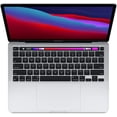 thumbnail image 3 of Portátil Apple MacBook Pro de 13" (chip M1, CPU de 8 núcleos, 8 GB de RAM) (finales de 2020, SSD de 256 GB, plateado) (MYDA2LL/A) Paquete con bolsa de transporte morada + concentrador USB + más, 3 of 7