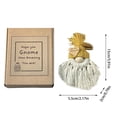 thumbnail image 2 of Keepsake With & Blank Card Handmade Doll Decorations For Home Pocket Gnomie Figurine Collective Friendship Letterbox, 2 of 3