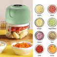 thumbnail image 3 of Mini picadora eléctrica de alimentos, Mini picadora eléctrica de ajo con carga USB, procesador de alimentos pequeño, utilizado para cebolla, ajo y pimienta, 3 of 5
