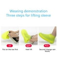 thumbnail image 6 of kayannuo Waterproof Silicone Shoe Cover Reusable Non Slip Rubber Rain Shoe Cover Unisex Shoe Protectors Outdoor, 6 of 7