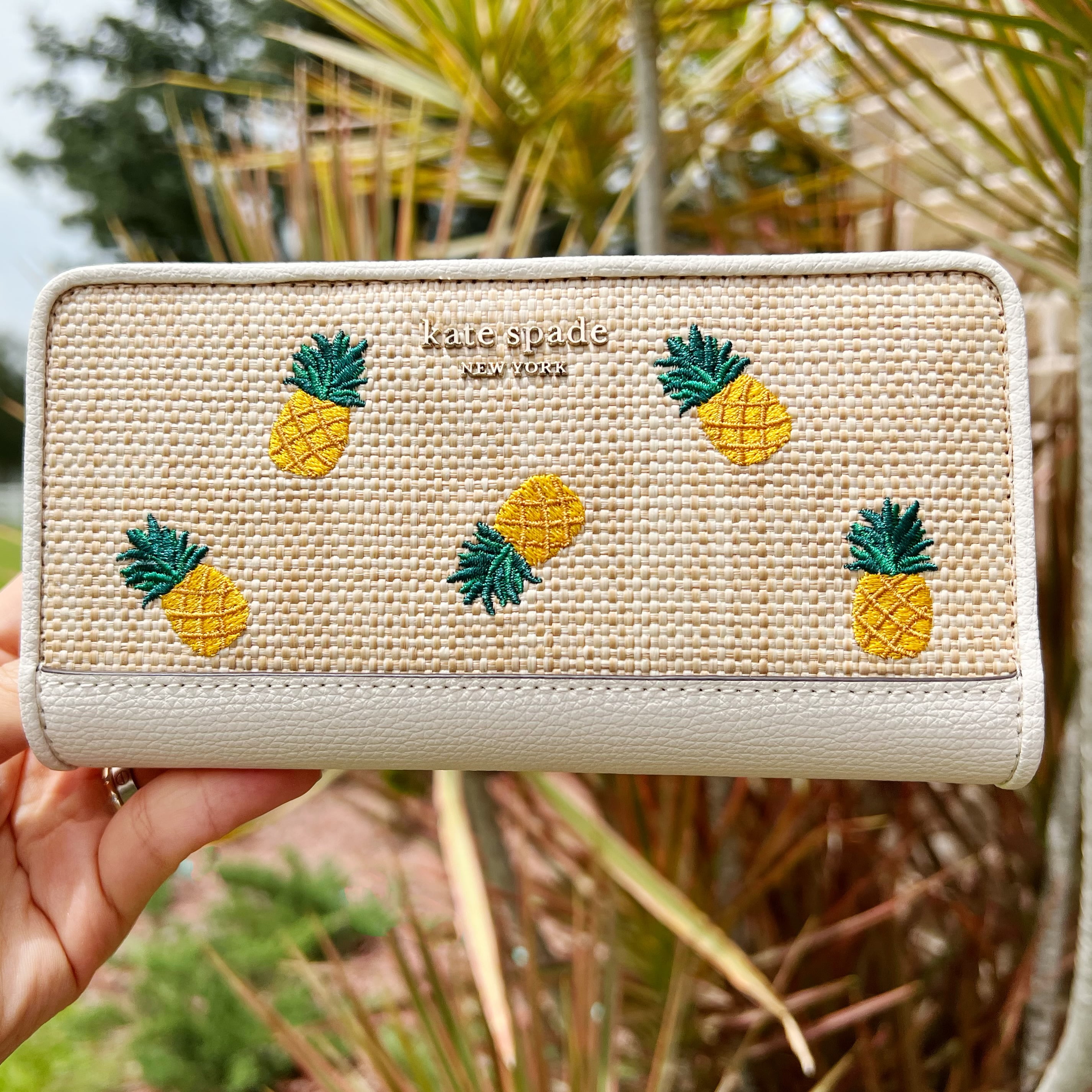 Kate Spade Darcy Large Slim Bifold Wallet with Kuwait Ubuy