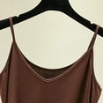 thumbnail image 4 of Tank Tops For Women Spaghetti Strap Sleeveless V Neck Summer Innerwear Slimming And Shaping Basic Thin Casual Top For Camisole Tops For Women, 4 of 7