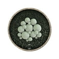 thumbnail image 7 of Pewter Gray, Speckled Ceramic Fire Balls | Mixed Set of 18, 7 of 7