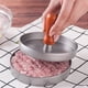 thumbnail image 2 of Prensa de carne para hamburguesas, prensa para pasteles de carne para hamburguesas, molde para hacer hamburguesas, prensa de carne, molde para relleno, caja de color, 2 of 5