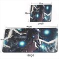 thumbnail image 3 of Alfombrilla de ratón Sakurajima Mai de conejito Xxl, accesorios para juegos, teclado, escritorio, ordenador, PC, Gamer, gabinete, alfombra, alfombrilla para ratón grande, 3 of 5