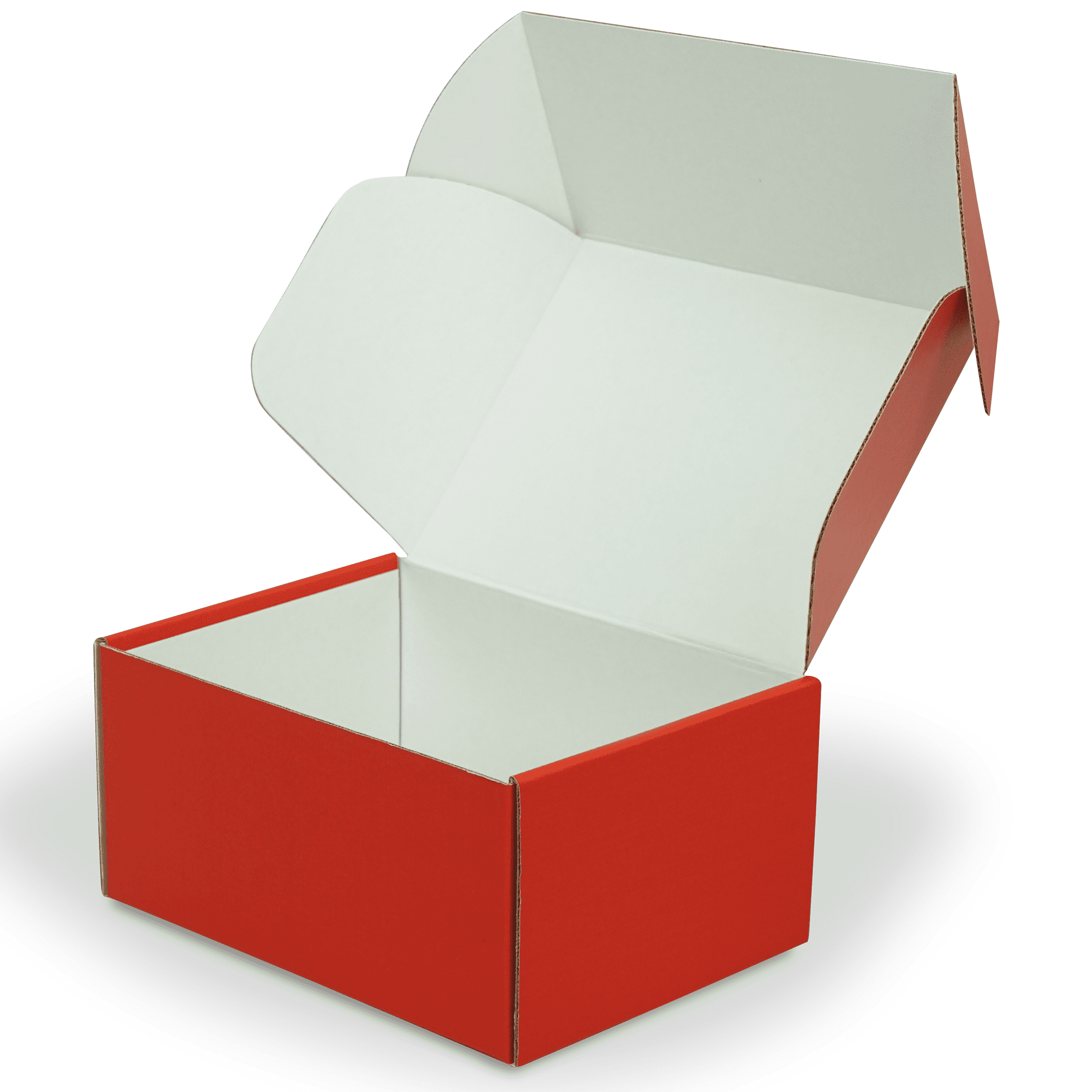 Red Shipping Boxes 6 x 6 x 2 Red Shipping Box Bundle of 20 Mailer Boxes by Fantastapack Red Gift Boxes 