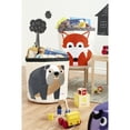 thumbnail image 3 of 3 Sprouts Baby and Toddlers Folding Canvas Storage Basket, Bulldog Print, 3 of 4