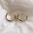 thumbnail image 4 of vnanda Women Hoop Earrings 1 Pair Women Earrings Lightweight Fashionable Exquisite Hoop Earrings Jewelry Accessories Comfortable Hoop Earrings, 4 of 8