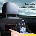 thumbnail image 3 of eTzone Car Backseat Organizer, PU Leather Hanging Car Seat Storage with Foldable Tray- 1 Pack, 3 of 8