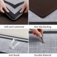 thumbnail image 4 of Alfombrilla de cocina Mattitude, acolchada, antifatiga, 2 unidades, color negro, 4 of 7