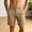ZA-Coffee shorts men, variant on Shorts for Men Straight leg Cuffed Flat Front Short Pants Solid Color Summer Casual Short Pants with Pockets Blue XL