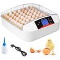thumbnail image 1 of Incubadora de 56 huevos completamente automática Incubadora digital transparente Incubadora de huevos con pantalla LED de temperatura y control de humedad Adecuado para pavo/ganso/pájaro/codorniz/pollo Vhermosa BST3069437, 1 of 5