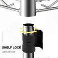 thumbnail image 4 of 1-Inch Post Shelving Clips - 74-Pack Wire Shelf Locks for Replacement Use, 4 of 4