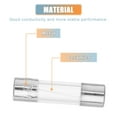thumbnail image 5 of Unique Bargains 25pcs Car 7A Quick Blow Glass Tube Fuses Breaking Voltage 250V 5x20mm 0.2x0.79 Inch Fuse Glass Tubes, 5 of 6