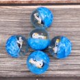 thumbnail image 2 of 5Pcs Penguin Designed Bouncy Ball Rubber Ball Space Hopper Kids Adorable Toy Transparent Educational Toy, 2 of 3