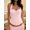 Pink, variant on Women's Halter Corset Bustier Top, Ruched Sweetheart Neck Structured Bodice, Elegant Event Wedding Party Summer Dressy Tops