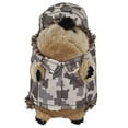 thumbnail image 3 of Petmate Army Heggie Grunting Plush Dog Toys, Multicolor, 3 of 4
