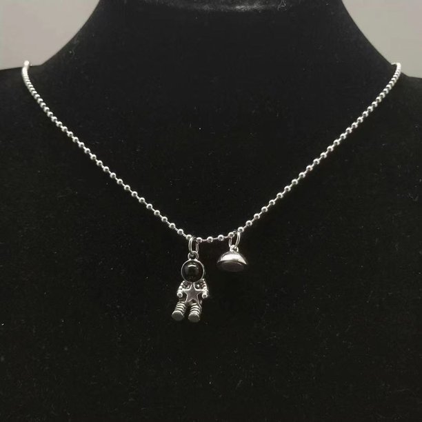 2 unids/set imán atrae pareja collar estrella encanto joyería cadena de acero inoxidable collares amante distancia regalo para Mujeres Hombres Gao Jinjia LED