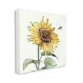 thumbnail image 3 of Stupell Industries Cheerful Sunflower Buzzing Bee Graphic Art Gallery Wrapped Canvas Print Wall Art, Design by Anne Tavoletti, 3 of 7