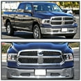 thumbnail image 3 of Spec-D Tuning Black LED Light Bar Projector Headlights Compatible with 2009-2018 Dodge Ram 1500 2500 3500, Left + Right Pair Headlamps Assembly, 3 of 6