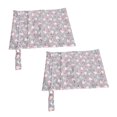 thumbnail image 1 of Bolsas Para Pañales Secos Y Húmedos, Bolsillos Reutilizables Con Cremallera Y Asa, Bolsa Húmeda Multiusos Portátil Para Pañales, Traje De Baño Mojado, 2 Uds., 1 of 7