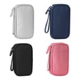 thumbnail image 4 of Matsuzay Bolsa de almacenamiento ligera y portátil para viajar con asa para productos digitales para facilitar su transporte Almacenamiento y organización del hogar, 4 of 6