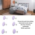 thumbnail image 3 of 16pcs Duvet Cover Fasteners Flower Shaped Anti Slip Pins Grippers, Lightweight Clips, Decorative Design, Easy Customization, Versatile Application,  Unlock, 3 of 8