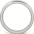 thumbnail image 2 of Stainless Steel 4mm Brushed & Polished Band (Size 7.5) Made In China sr144-7.5, 2 of 5