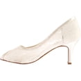 thumbnail image 4 of Benjamin Walk 848231024392 Touch Ups Womens Lupe Dress Pump, White - Medium 9.5, 4 of 7